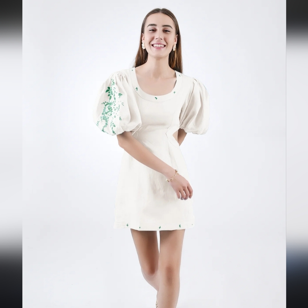 NWT Fanm Mon Achelya Dress (Manmzel Collection) Ivory XXS
